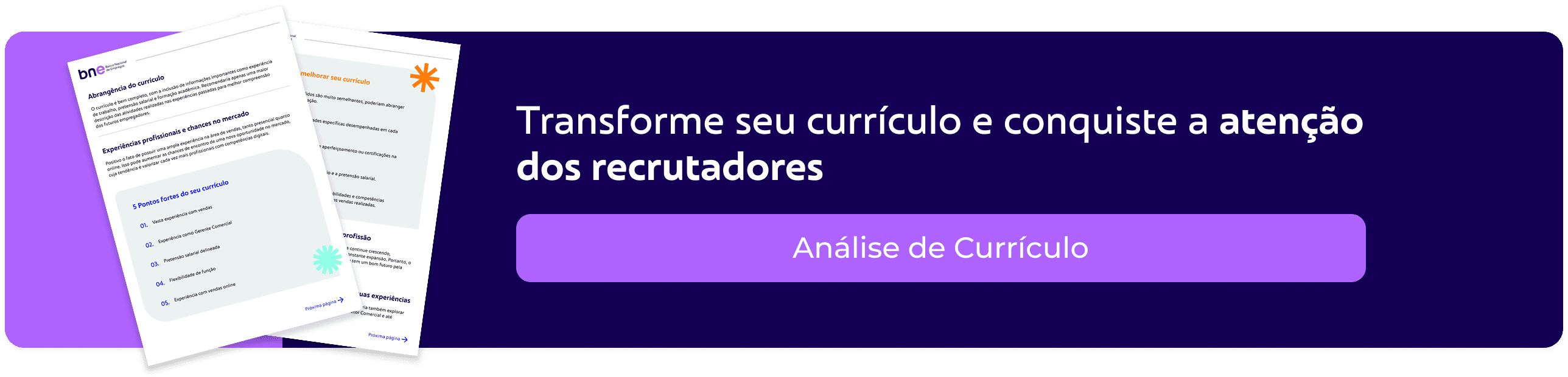 Promoção Análise